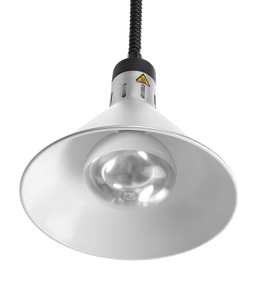 Lampada Di Calore a Sospensione Regolabile in Altezza, Conica, Lampada Termica a - Immagine 4 di 4