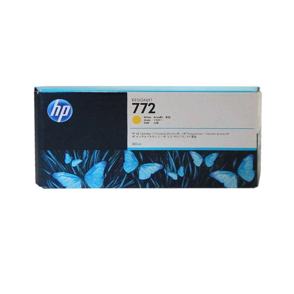 HP Patrone Nr. 772 Yellow CN630a Designjet Z5200 300ml Original OVP 2022 - Bild 1 von 1