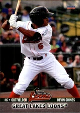 Devin Shines 2013 Choice Great Lakes Loons #23 RC FREE SHIPPING AutographDen