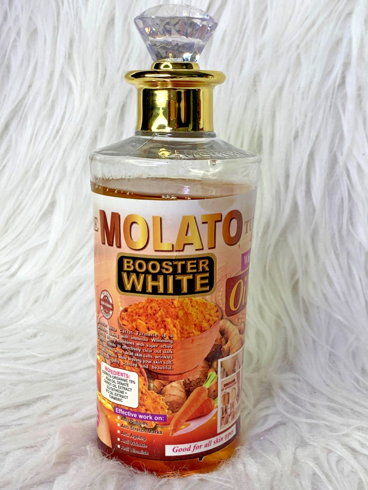 Huile Molato booster pour retrouver un teint éclatant