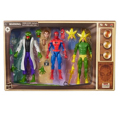 Hasbro Marvel Legends Series Spider-Man & Marvel's Lizard & Marvel's Electro Set