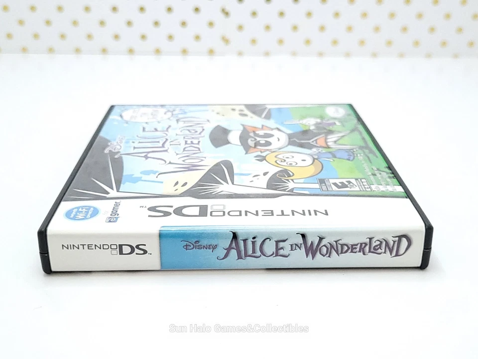 Alice in Wonderland Authentic (Nintendo DS, 2010) CIB Complete, TESTED - Image 4 of 4