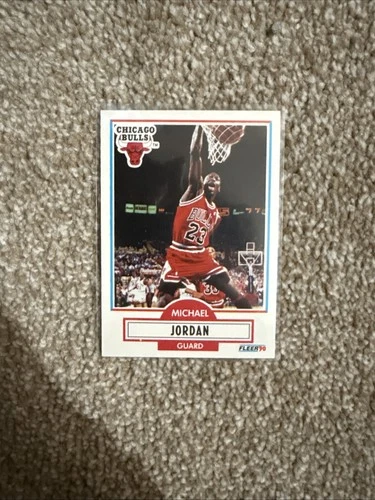1990 FLEER #26 MICHAEL JORDAN 🔥 MINT SHARP 🔥 CHICAGO BULLS HOF JH