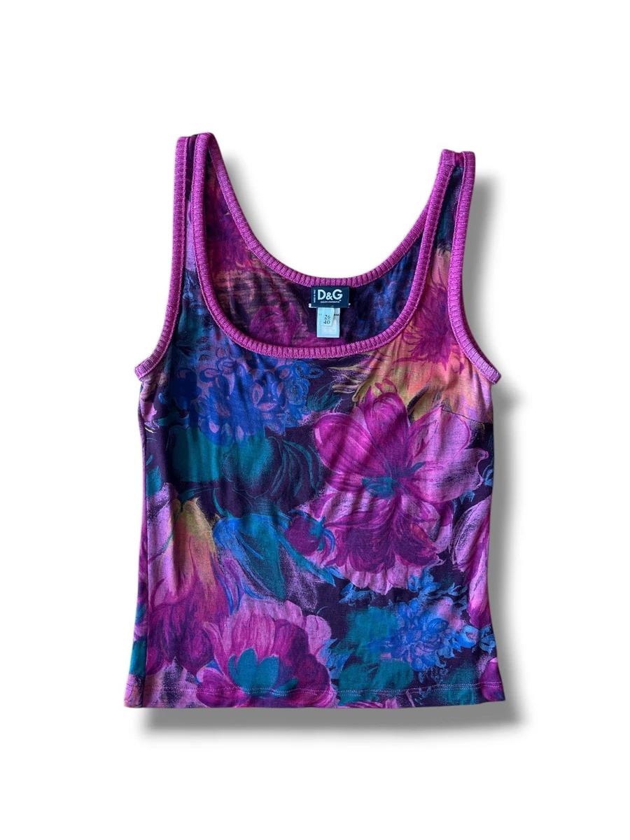 Dolce&Gabbana Floral Tank Tops for Women for sale | eBay