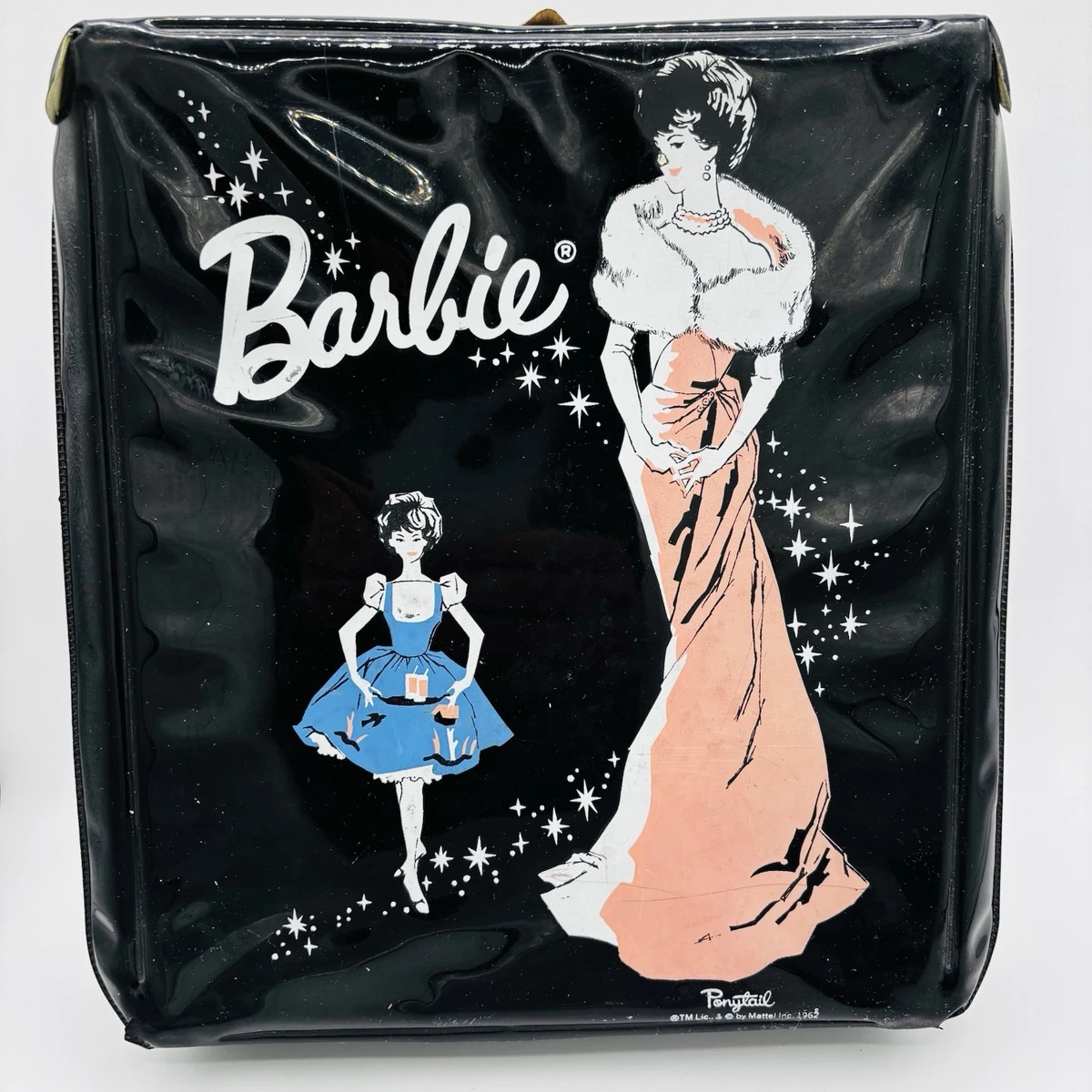 お値下げバービー 1961年 ビンテージ ドールケース 収納ケース黒 Black Barbie Case Indiana Vintage Barbie Cases for sale | eBay