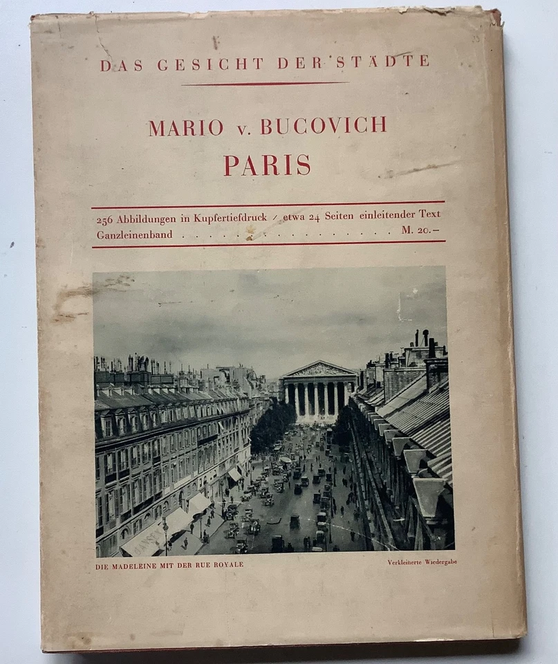 Hamburg 1927 - Das Gesicht der Städte - Fotobuch, Originalumschlag, Fotomontage - Bild 3 von 4