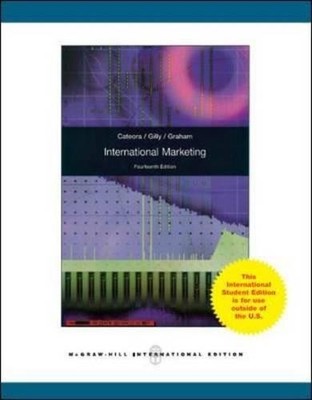 INTERNATIONAL MARKETING By Philip R. Cateora **BRAND NEW**