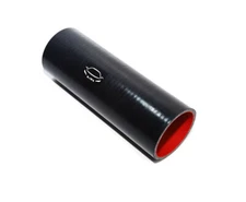 4-Ply Reinforcement 8" Long  2.5" ID Coupler Silicone Hose Turbo Intake BLACK