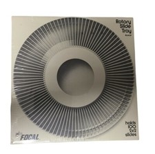 Kmart Focal Vintage Rotary Slide Tray Carousel Holds 100 2x2 Slides New In Box