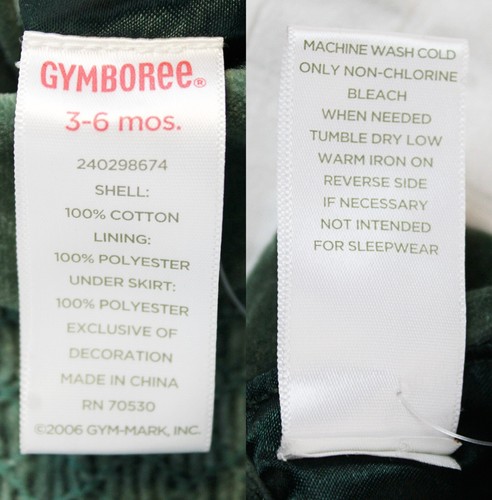 Gymboree Holiday Classics Smocked Velvet Dress Matching Bows 3-6 Mths Green Snow - Picture 10 of 11