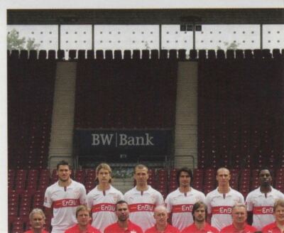 Panini Sticker Bundesliga 2008/2009 Nr. 438 VfB Stuttgart Mannschaft/Team 1 Bild