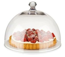 Abdeckhaube Cloche Glocke für Kuchen Käse Torten Obst Platten Ø 30 cm RESTPOSTEN