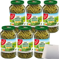 Edeka Brechbohnen Fein Sortiert Geschnitten 6Er Pack 6X680G Glas Usy Block