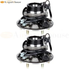 (2) Front Wheel Bearing & Hub Pair For Isuzu Chevrolet Colorado GMC Canyon