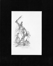 Mike Hoffman Original Pencil Art Comic Book Artist Personal Notebook 2013 A-m19