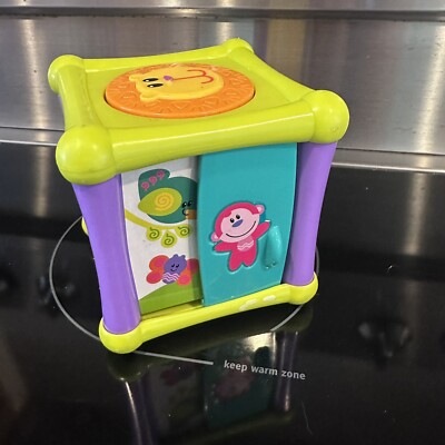 Fisher-Price Animal Activity Cube Toy Exploration Fun Ages 6-36 Months 