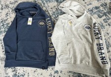 Two Lucky Brand Boys medium hooded sweatshirts
