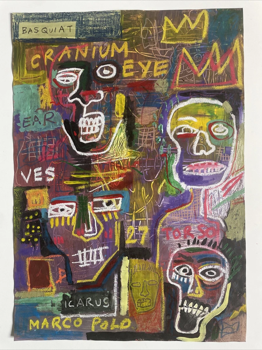 Jean-Michel Basquiat Art Paintings for sale | eBay