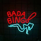 Bada Bing Retro Neon Sign Sexy Goddess Vintage Style LED Wall Decor for GameRoom