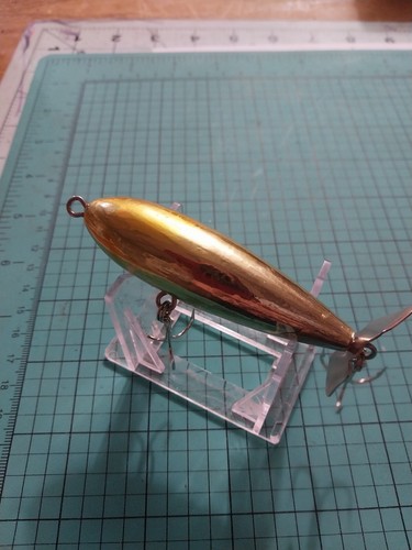 Vintage anni 80 legno lamina oro nuovo ho messo ganci artiglio aquila 3 pollici - Foto 3 di 10