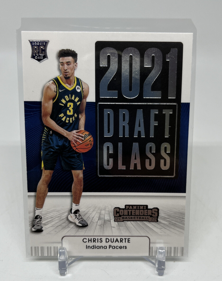 2021-22 Panini Contenders Chris Duarte 2021 Draft Class #13 RC