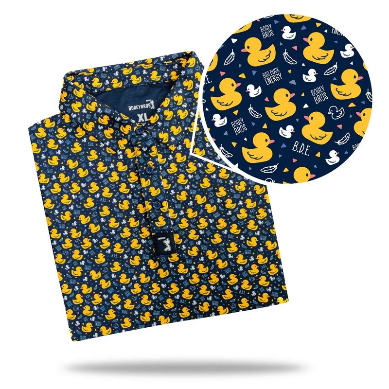 New Bogey Bros Golf Big Duck Energy Polo