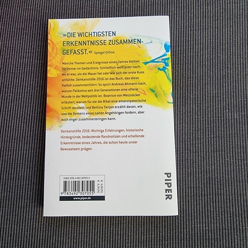 Denkanstöße 2016 Ein Lesebuch aus Philosophie Kultur und Wissenschaft Nelte DGK1 - Foto 2 di 2