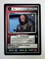STAR TREK CCG DS9 RARE CARD YETO STCCG DECIPHER NEVER PLAYED