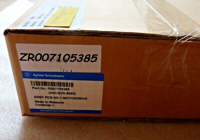 Agilent R007105385 PCB SD-1 Motor Drive Final Assy G9302-31852 AGI-SVR-8085 NEW