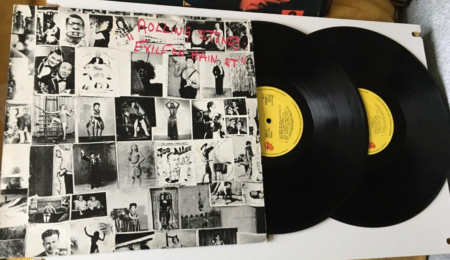 The Rolling Stones – Exile On Main St Double Vinyl LP 1987 CBS450196 1