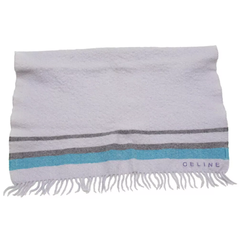 CELINE Blanket Fringe USED G1676