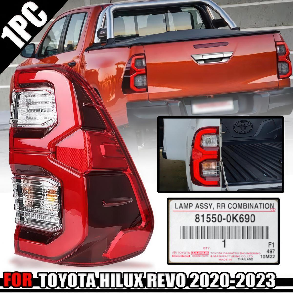 HILUX テールライト Tail Lamp Rear Light Right RH For Toyota Hilux GUN125 GUN136 2015