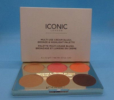 Iconic London Multi Use Cream Blush, Bronze. 0.11 Oz, Full Size.