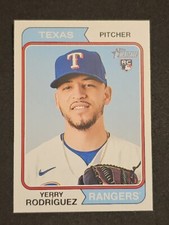 Yerry Rodriguez 2023 Topps Heritage RC 320