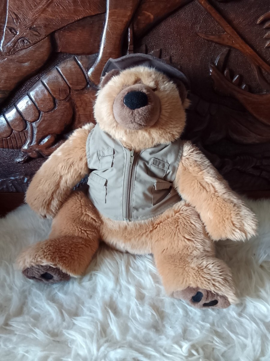 Land Rover Teddy Bear Plush Soft Toy Car Mascot Bush Tucker Off