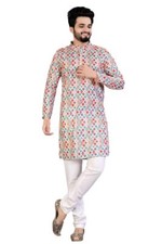 Stylish Cotton Kurta, Latest Ethnic Wear Collection and Straight Kurta for Men