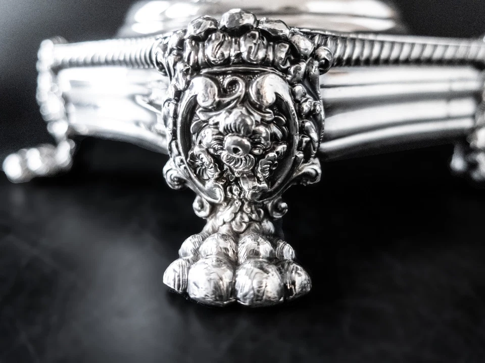 Old Sheffield Plate Tea Coffee Urn With Coal Insert Neoclassical Samov - Image 3 of 4