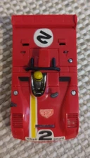 VINTAGE AFX G-Plus FERRARI 312 PB Red #2 HO SLOT CAR -Tested - Amazing Condition
