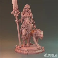Dungeons & Dragons Playable Character - Human Female - Alva - Ranger, Warrior