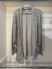 Loft Outlet Lounge Womens gray size XS Light Cardigan Casual Good Condition