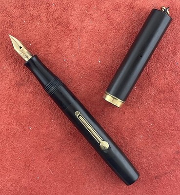 Waterman c.1920  #52V Fountain Pen ~ Similar To An Artist Nib ~ XF