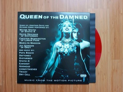 Queen Of The Damned 2xLP Red Vinyl Neu OST La Regina Dei Dannati