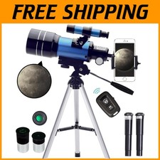Professional 300mm Refractor Telescope w/ Wireless Remote
