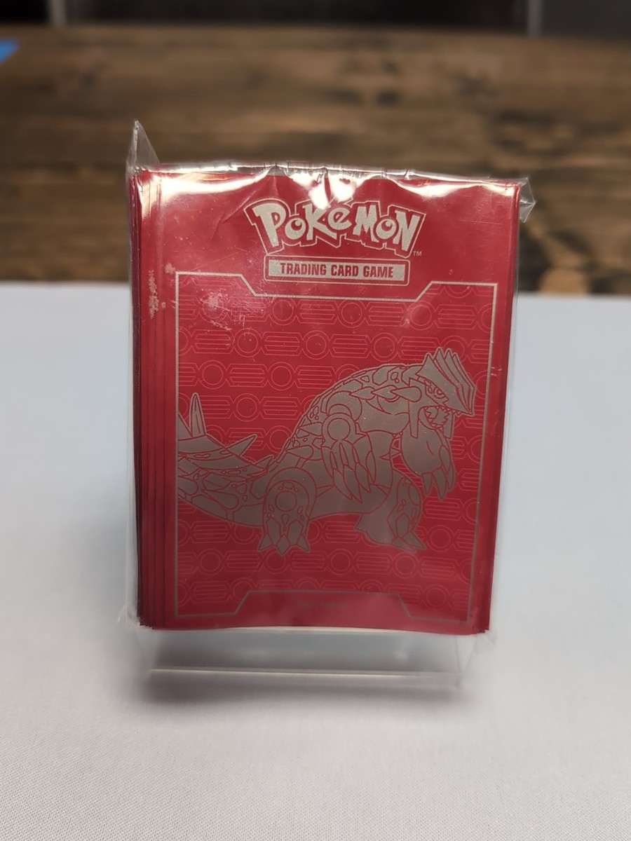 【 海外 希少品 】グラードン Primal Clash ポケモン スリーブ Pokemon TCG Groudon XY Primal Clash Elite Trainer Box Card Sleeves
