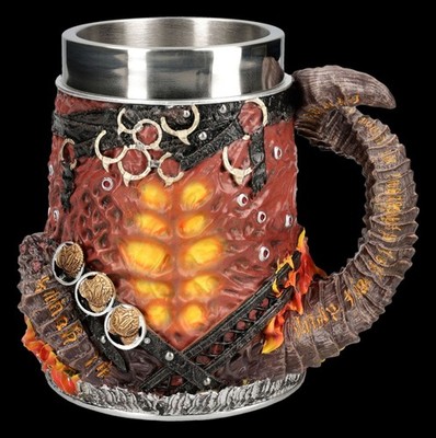 Baldur's Gate 3 Krug - Karlach - Geschenk für Gamer, Bierkrug Merchandise Deko
