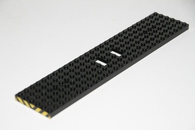 1x Lego Train Base 6x28 with 3 Round Holes each End (Partno. 4093a)   TOP