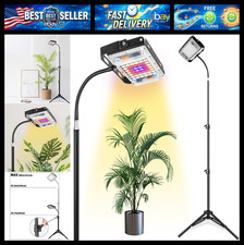 LBW Grow Light with Stand, Full Spectrum LED Floor Plant Light for Indoor Plants