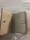 Kate Spade New York Gray Logo Bifold Wallet w/ Zip Coin Pocket, Card Slots — photo 3