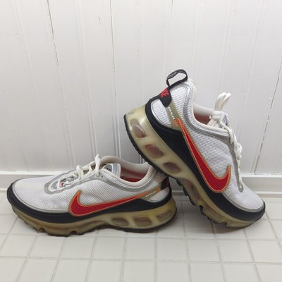 Nike Air Max 360 II White Sport Red Size 9 2006 Runner Trainer Authentic VGUC