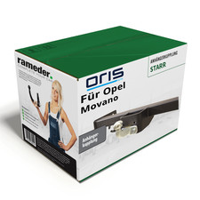 Oris Anhängerkupplung starr 041011 für Opel Movano 1998-10.2003 AHK